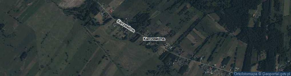 Zdjęcie satelitarne Karczewizna ul.