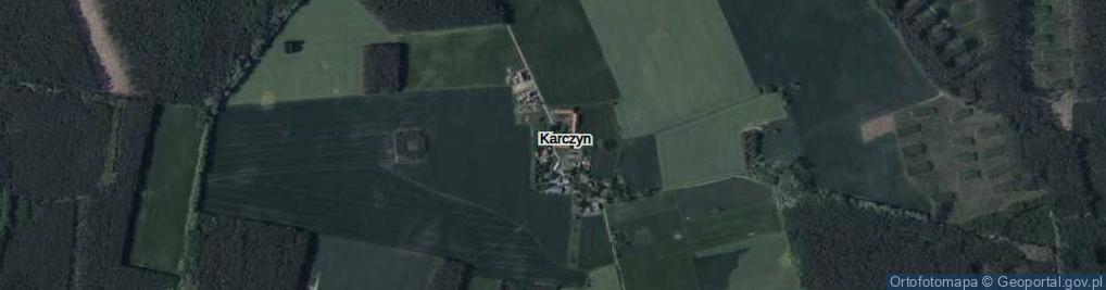 Zdjęcie satelitarne Karczyn ul.