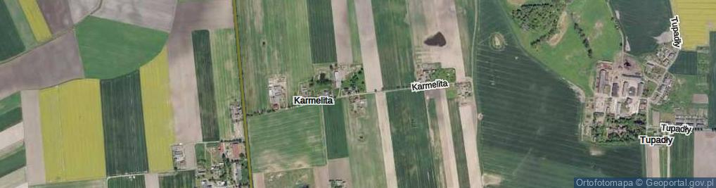 Zdjęcie satelitarne Karmelita ul.