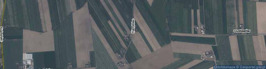 Zdjęcie satelitarne Karminiec ul.