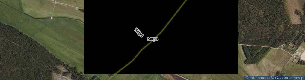 Zdjęcie satelitarne Karpa ul.