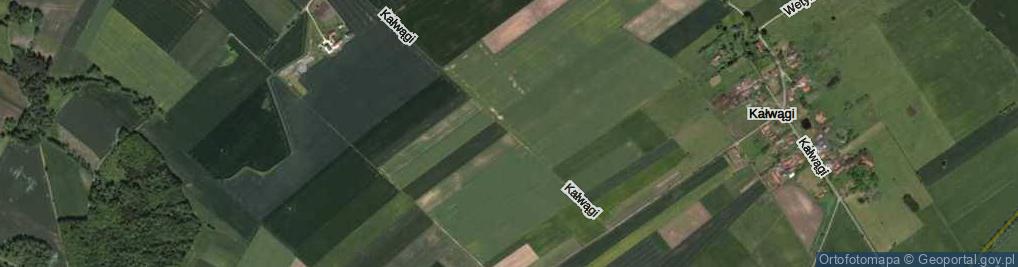 Zdjęcie satelitarne Kałwągi ul.