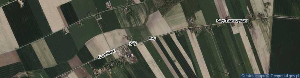 Zdjęcie satelitarne Kały ul.