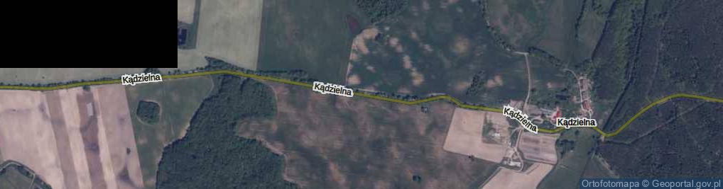 Zdjęcie satelitarne Kądzielna ul.