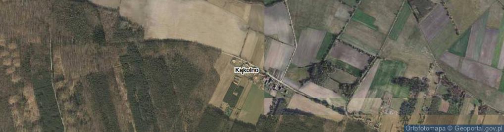 Zdjęcie satelitarne Kąkolno ul.