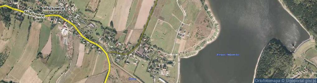 Zdjęcie satelitarne Kasztanowa ul.