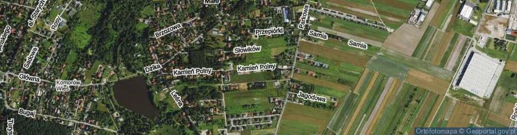 Zdjęcie satelitarne Kamień Polny ul.