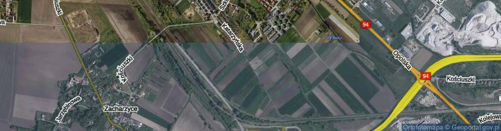 Zdjęcie satelitarne Katarzyńska ul.