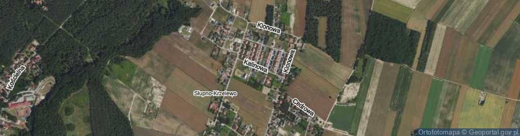 Zdjęcie satelitarne Kalinowa ul.