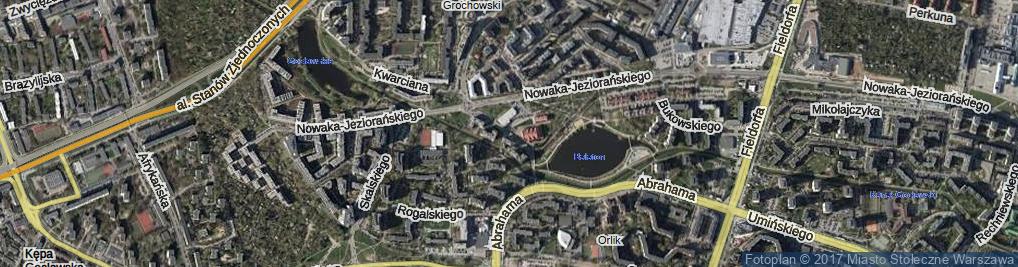 Zdjęcie satelitarne Kapelanów Armii Krajowej ul.