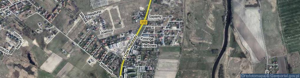 Zdjęcie satelitarne Ketlinga ul.