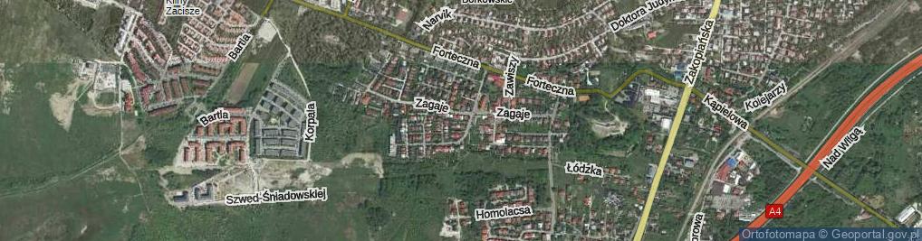 Zdjęcie satelitarne Kępińskiego Antoniego ul.