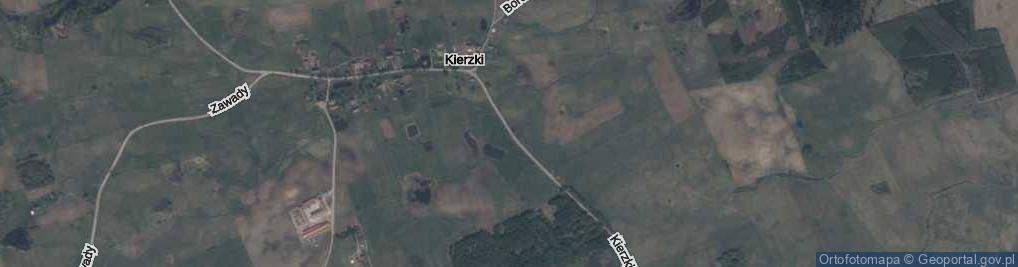 Zdjęcie satelitarne Kierzki ul.