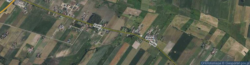 Zdjęcie satelitarne Kiniki ul.