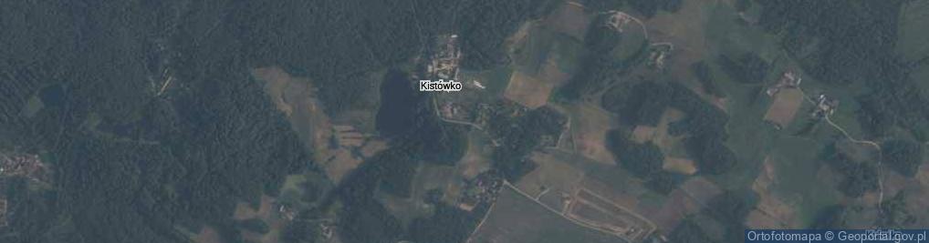 Zdjęcie satelitarne Kistówko ul.