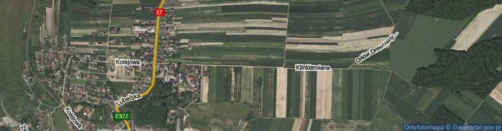 Zdjęcie satelitarne Klinkierniana ul.