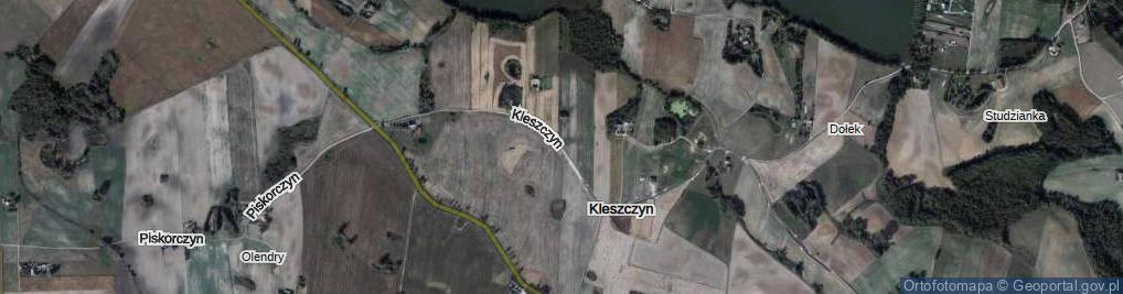 Zdjęcie satelitarne Kleszczyn ul.