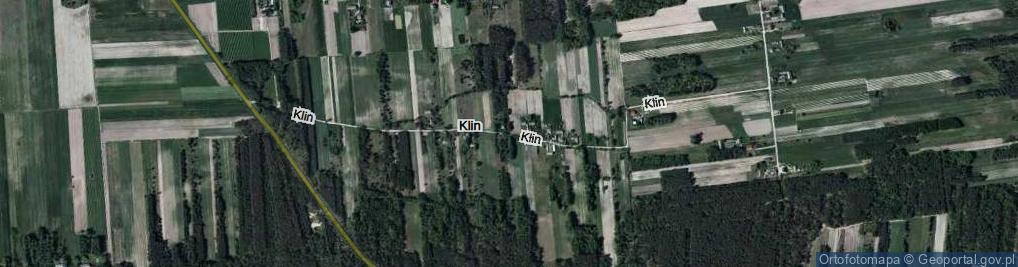 Zdjęcie satelitarne Klin ul.