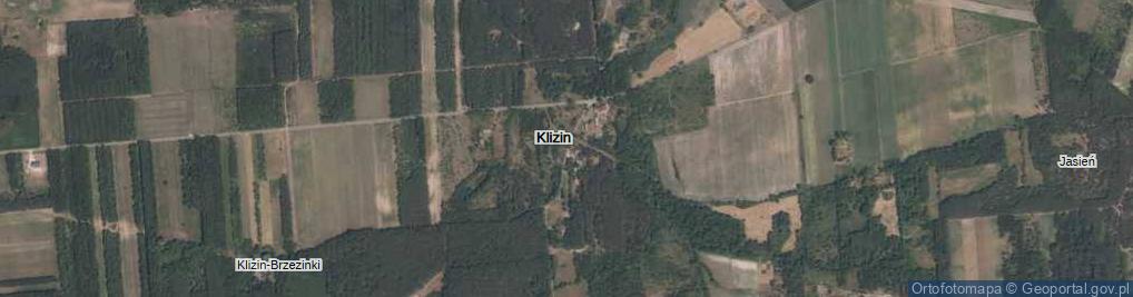 Zdjęcie satelitarne Klizin ul.