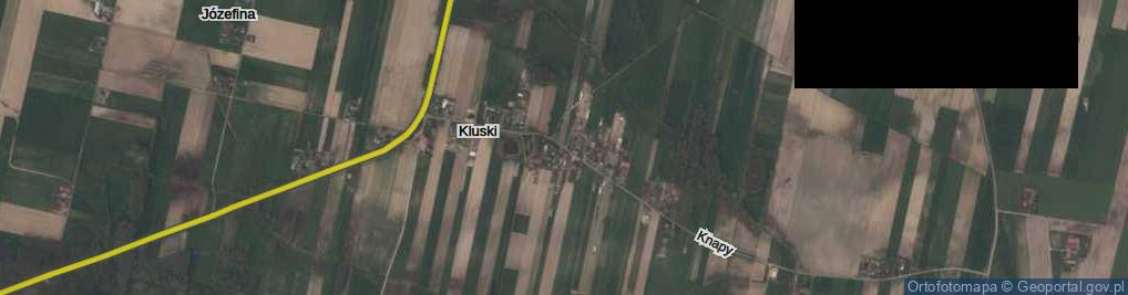 Zdjęcie satelitarne Kluski ul.