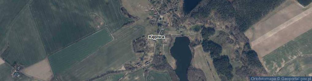 Zdjęcie satelitarne Klępnica ul.