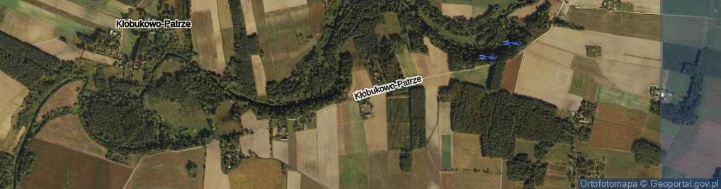 Zdjęcie satelitarne Kłobukowo-Patrze ul.