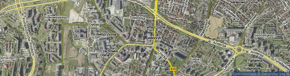 Zdjęcie satelitarne Kleniewskich ul.