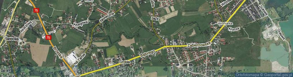 Zdjęcie satelitarne Kłuska Wiesława ul.