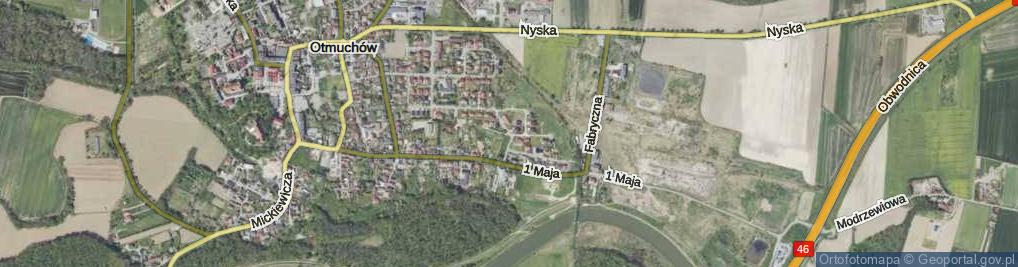 Zdjęcie satelitarne Klematisów ul.