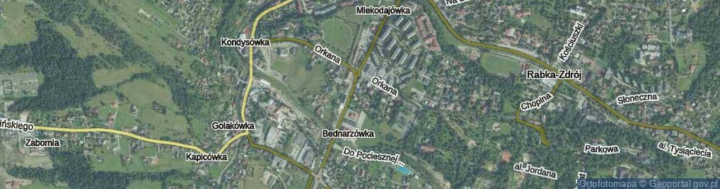 Zdjęcie satelitarne Kliszczaków ul.