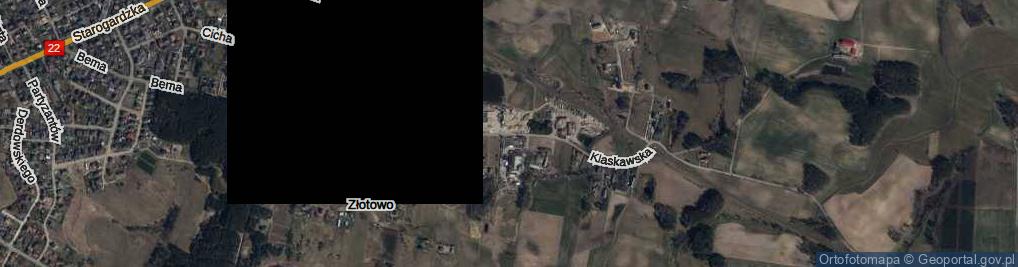 Zdjęcie satelitarne Klaskawska ul.