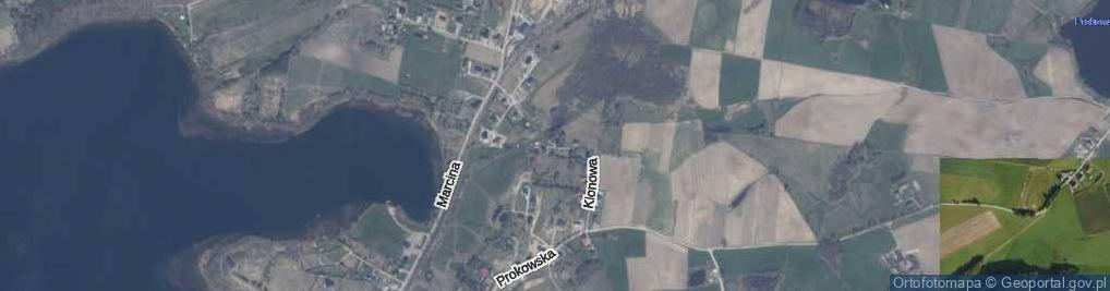 Zdjęcie satelitarne Klonowa ul.