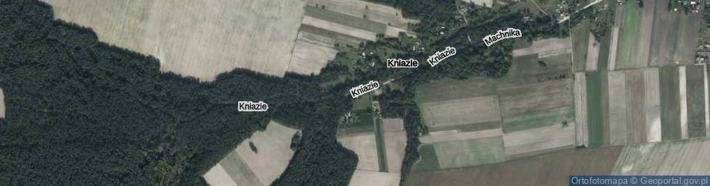 Zdjęcie satelitarne Kniazie ul.