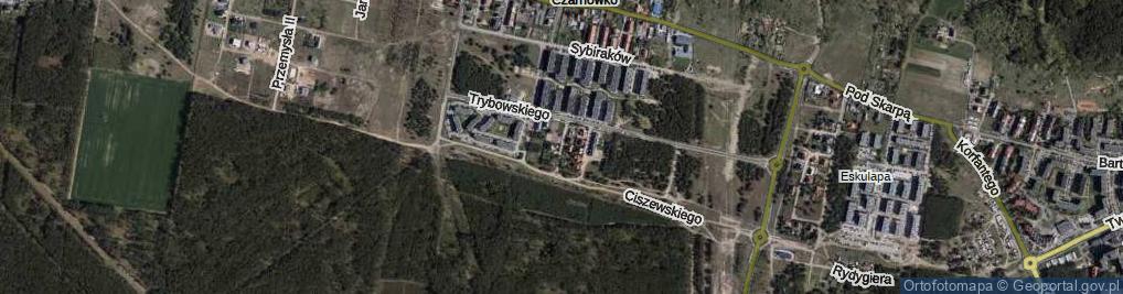 Zdjęcie satelitarne Kocerki Teodora ul.