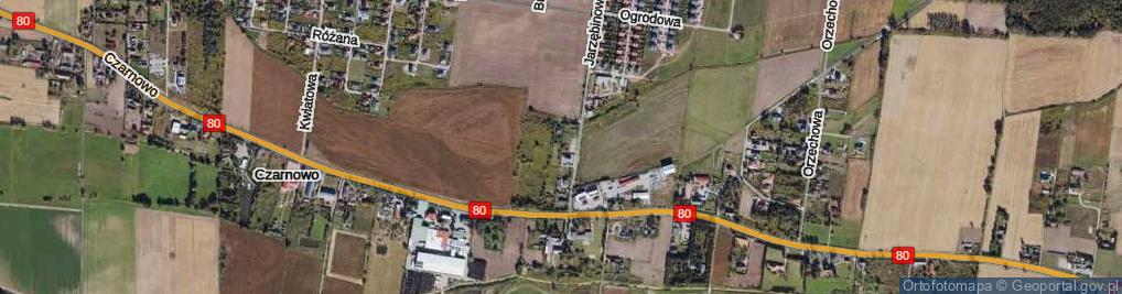 Zdjęcie satelitarne Koprowa ul.