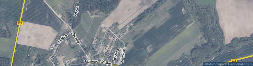 Zdjęcie satelitarne Kormoranów ul.