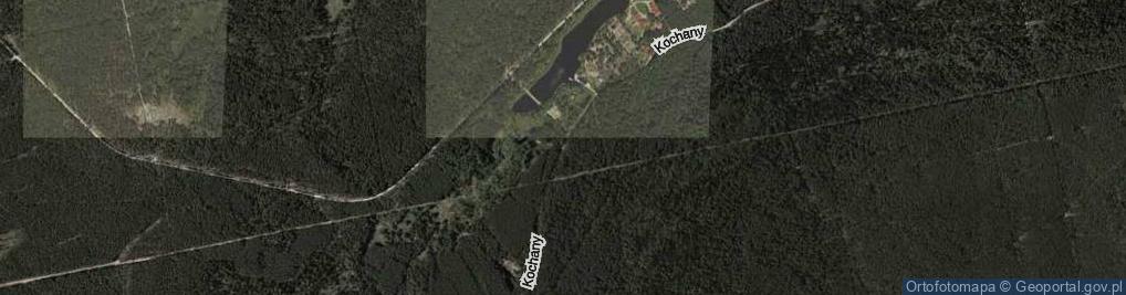 Zdjęcie satelitarne Kochany ul.