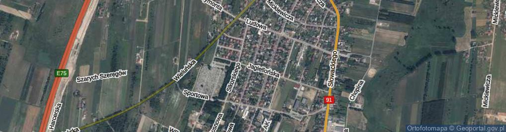 Zdjęcie satelitarne Kotarbińskiego Mieczysława ul.