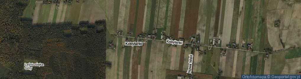 Zdjęcie satelitarne Kobylanki ul.