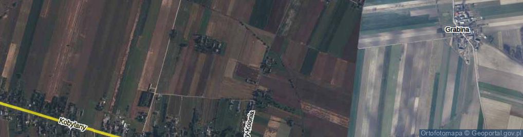 Zdjęcie satelitarne Kobylany-Kolonia ul.