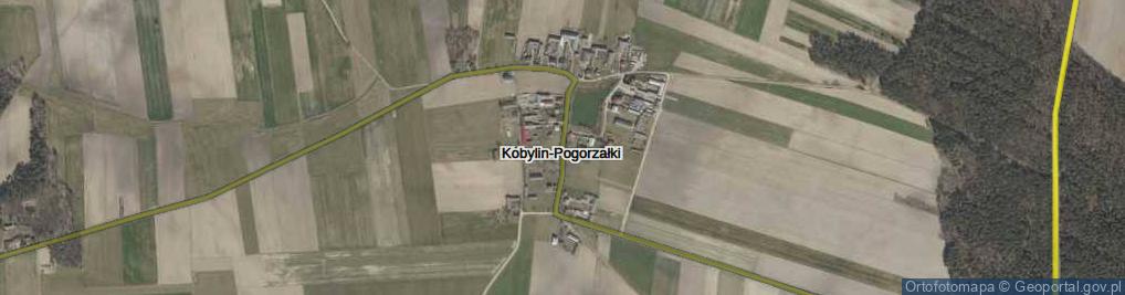 Zdjęcie satelitarne Kobylin-Pogorzałki ul.