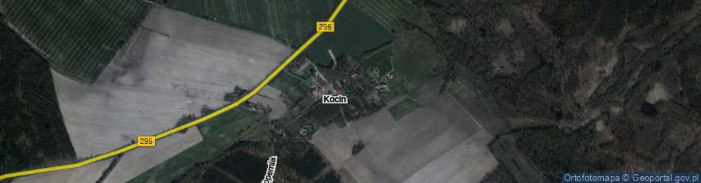 Zdjęcie satelitarne Kocin ul.