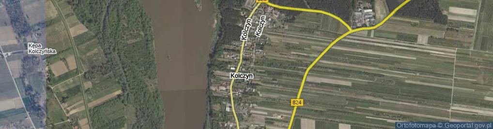 Zdjęcie satelitarne Kolczyn ul.