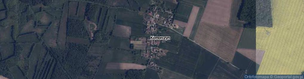 Zdjęcie satelitarne Komorczyn ul.