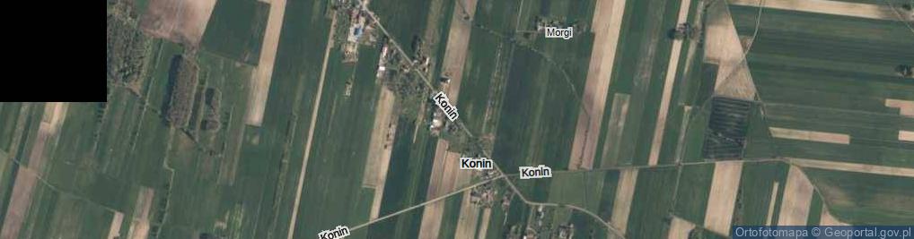 Zdjęcie satelitarne Konin ul.