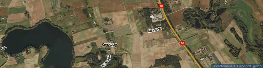 Zdjęcie satelitarne Konotopie ul.