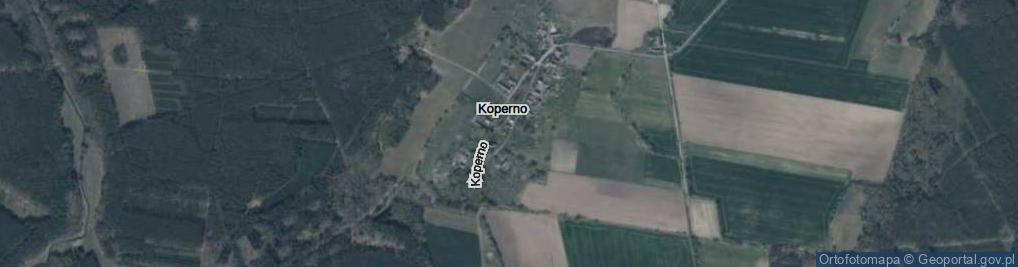 Zdjęcie satelitarne Koperno ul.