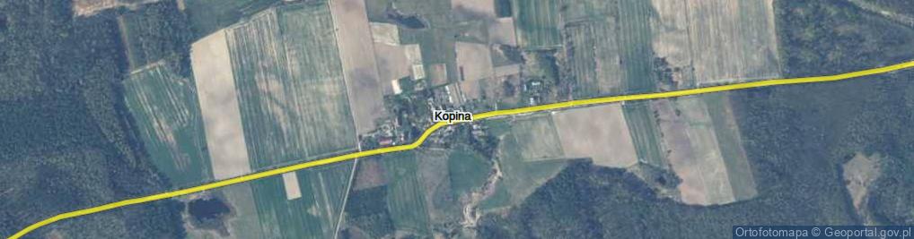 Zdjęcie satelitarne Kopina ul.