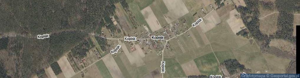 Zdjęcie satelitarne Kopisk ul.