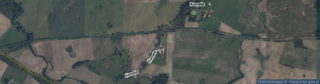 Zdjęcie satelitarne Kornele ul.